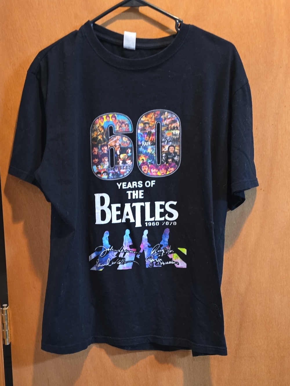 The Beatles '60 Years' Kids Black Graphic T-Shirt